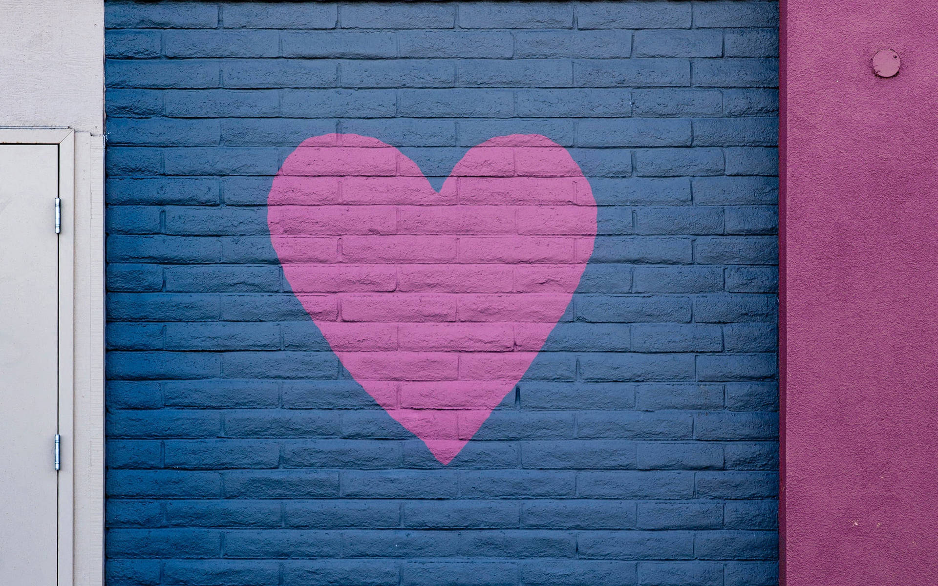 Pink Heart Wall Art