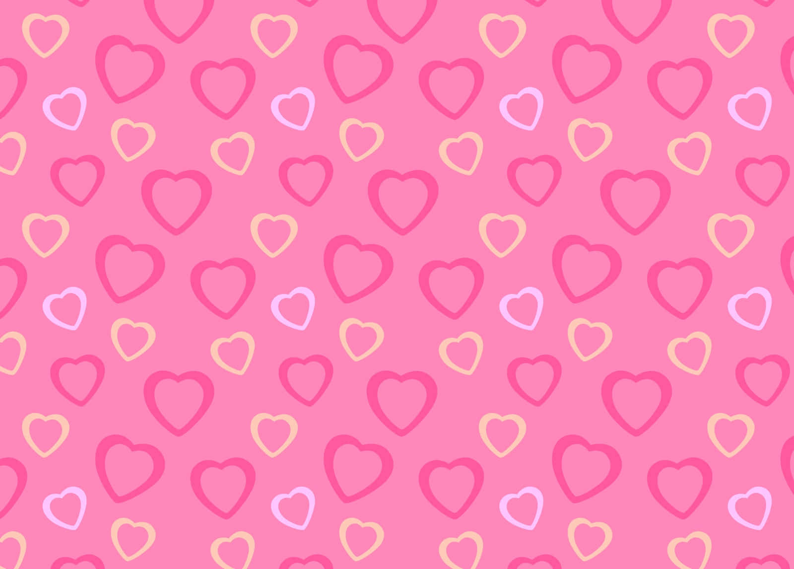Dark And Light Pink Hearts Background