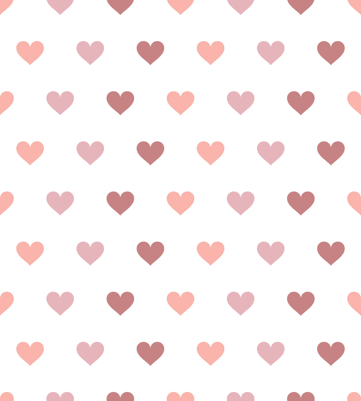 Pastel Purple And Pink Hearts Background