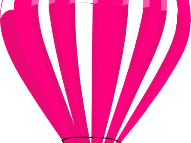 Download Pink Hot Air Balloon Graphic | Wallpapers.com