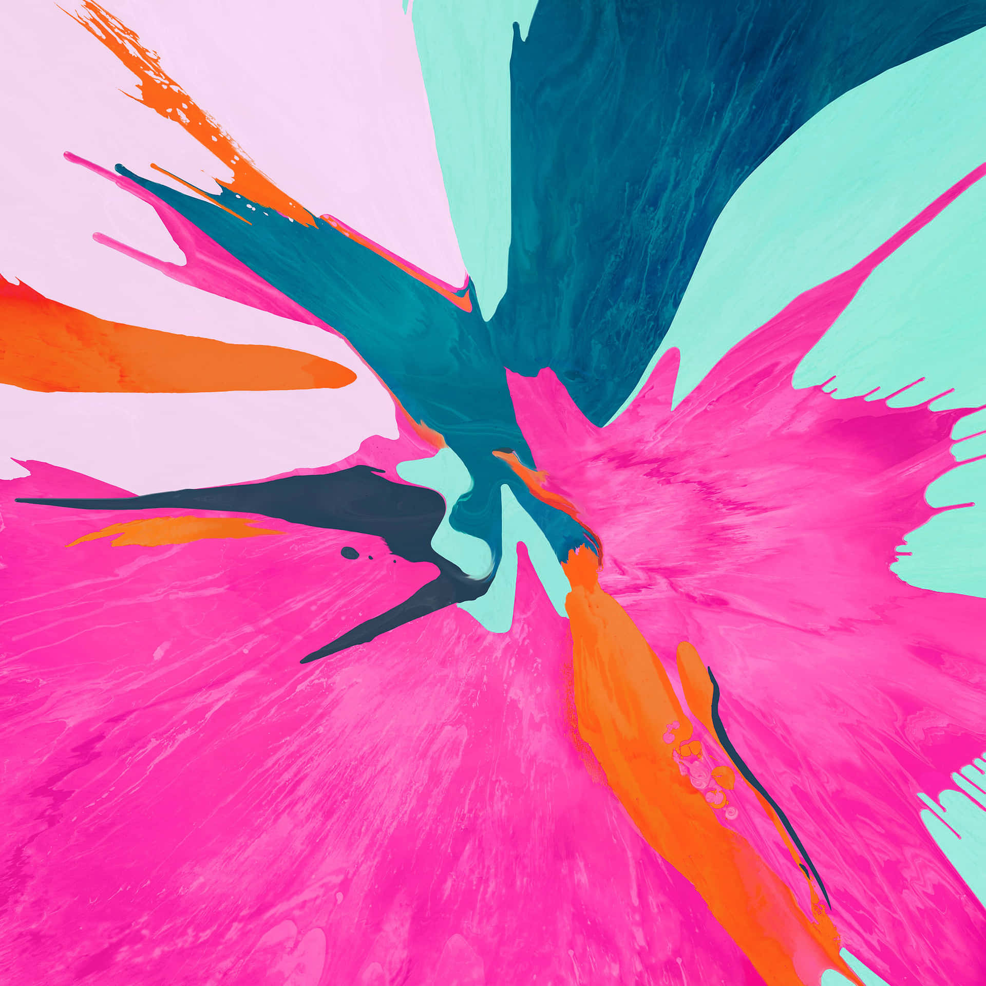 Skønhed og praktisk – Få sig en pink iPad nu Wallpaper