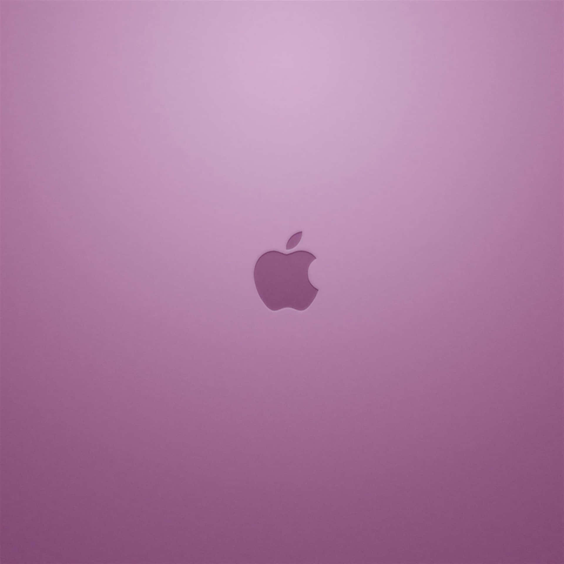 Pink Ipad Apple Logo Background Wallpaper