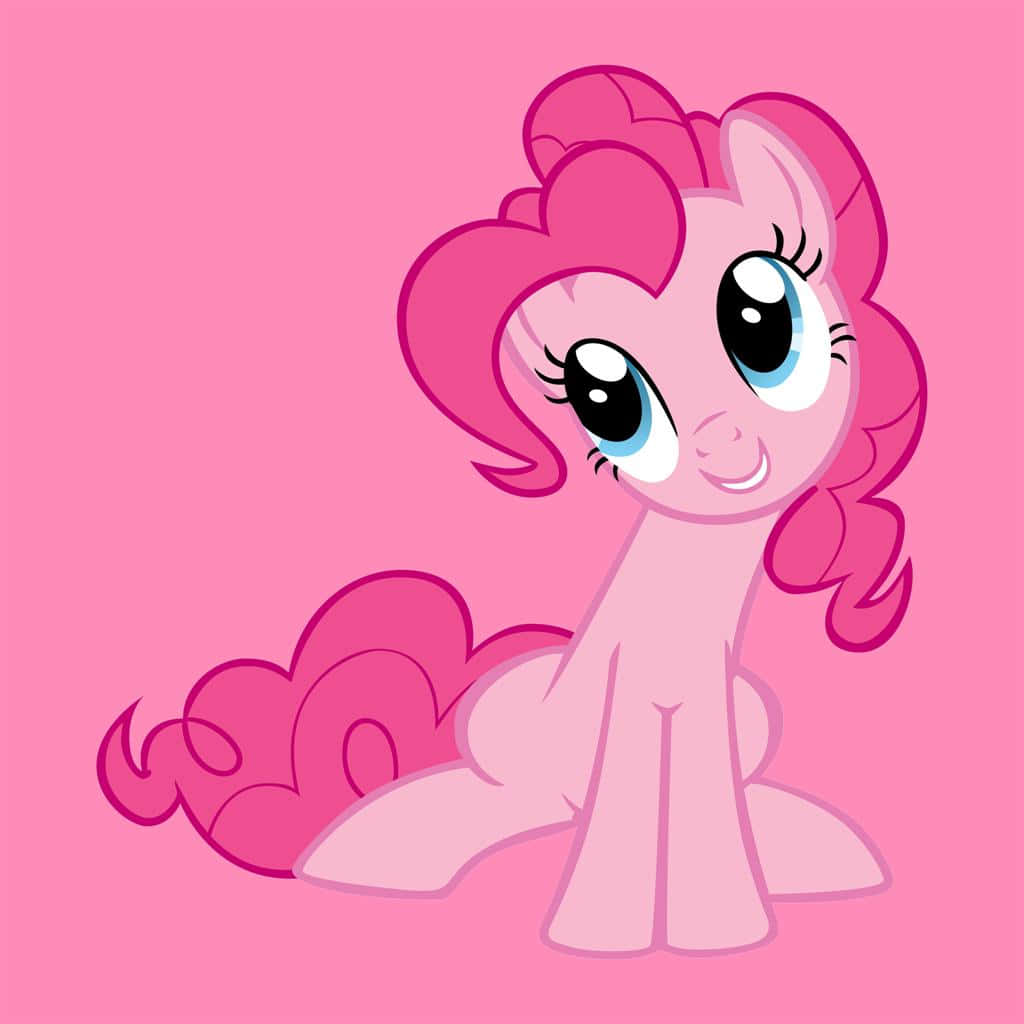 Fondode Pantalla De Pinkie Pie De My Little Pony En Ipad Rosa. Fondo de pantalla