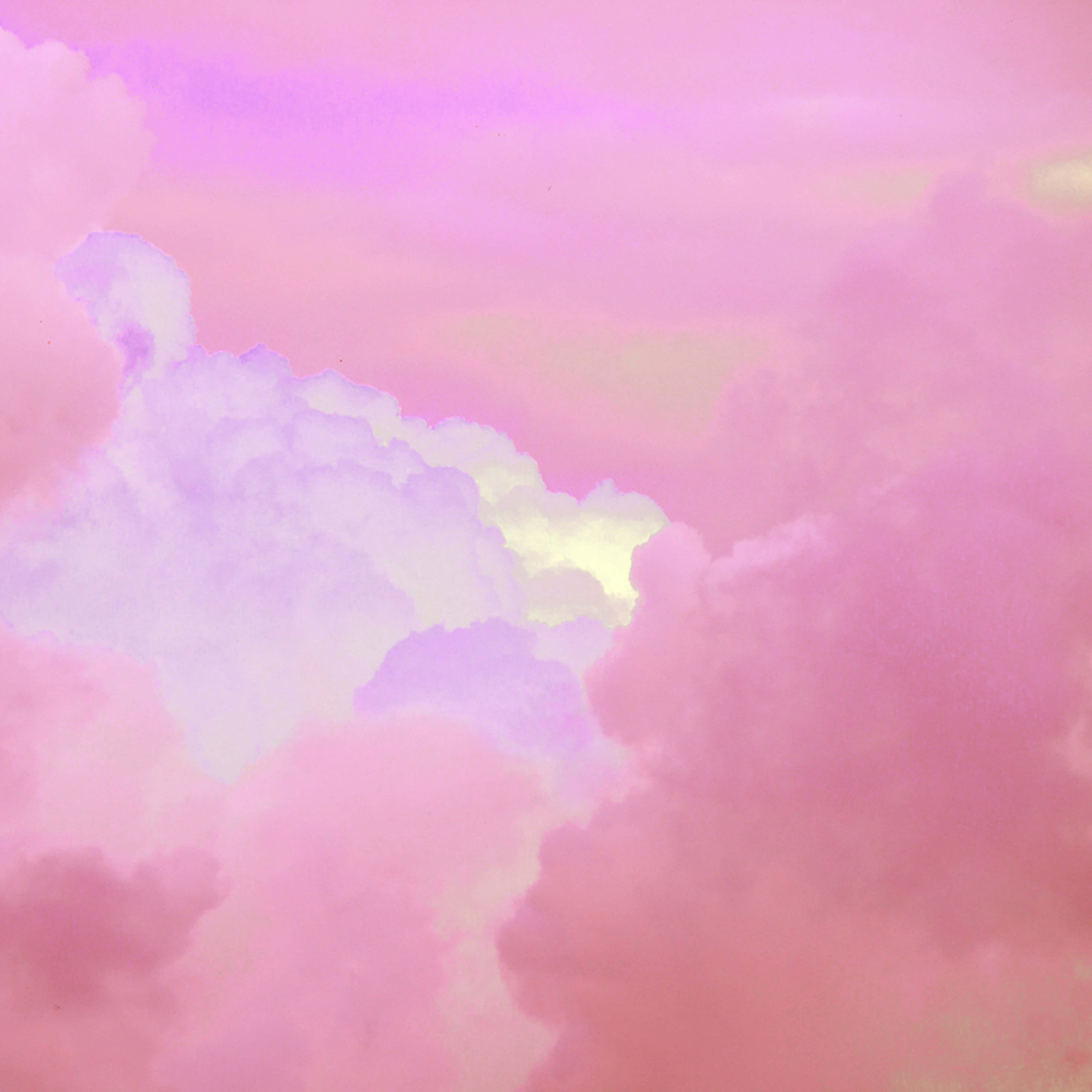Nubesrosas En El Cielo Fondo de pantalla