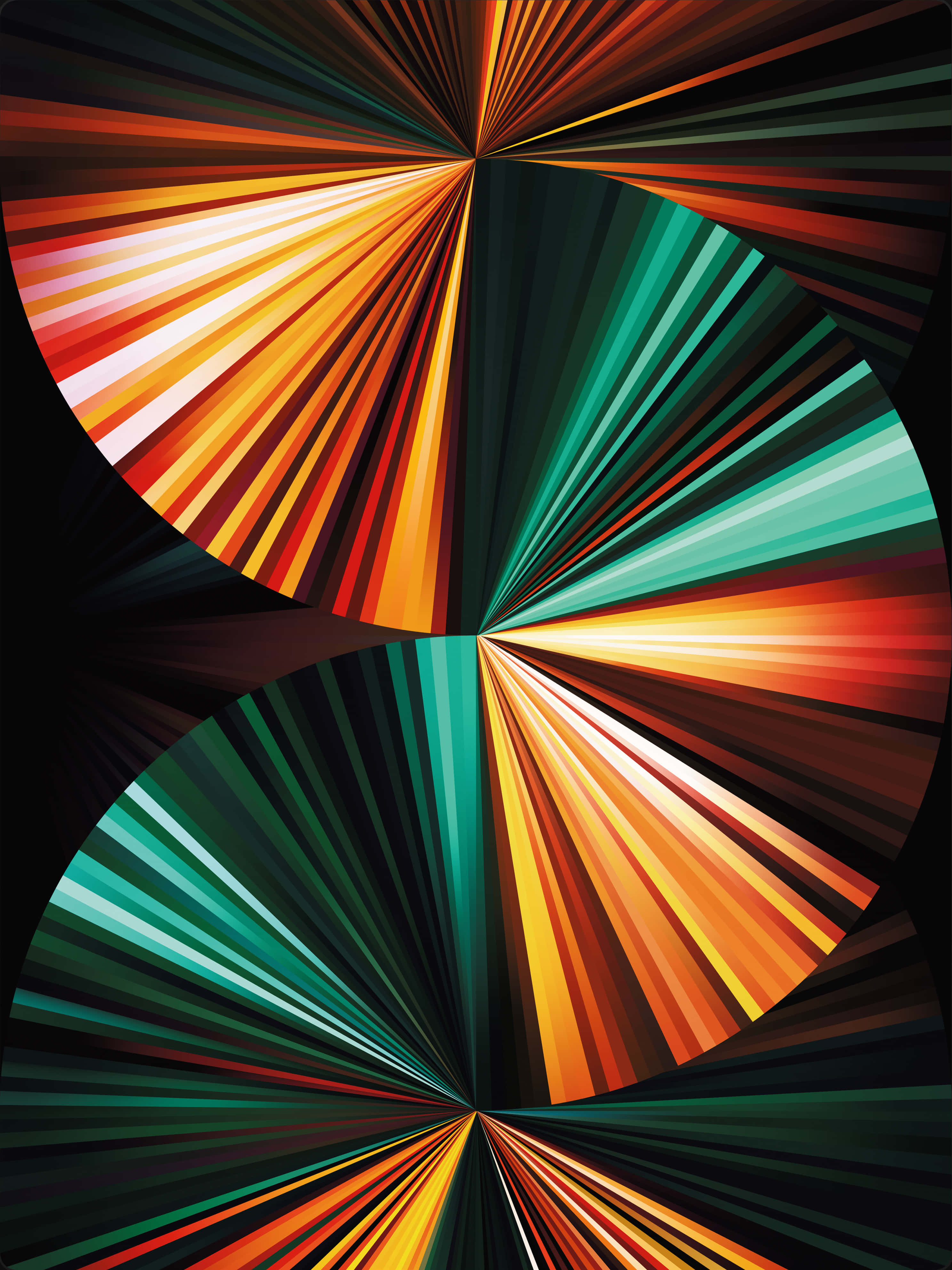 A Colorful Abstract Design Wallpaper