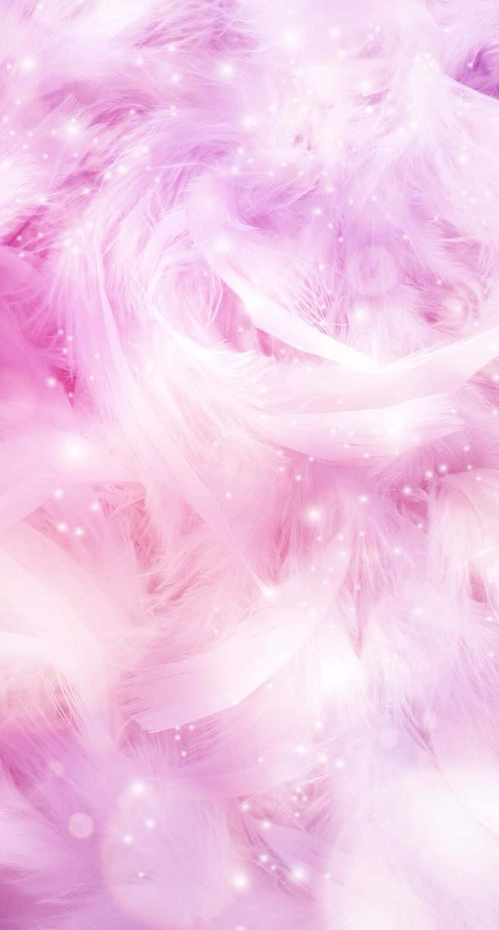 Shimmering Pink iPhone Background