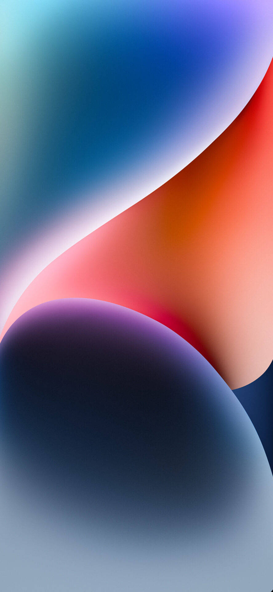 Pink Iphone Xr Tri-color Display Wallpaper