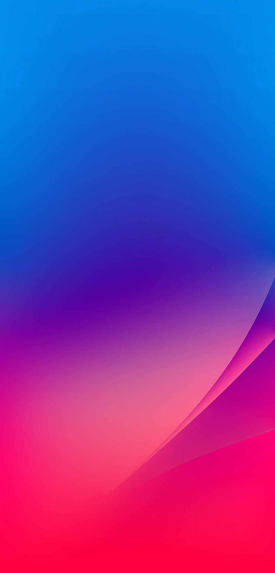 Pink And Blue Iphone Xr Signature Wallpaper