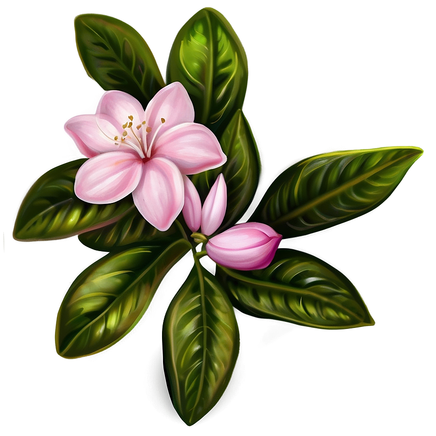 Pink Jasmine Flowers Png 05242024 PNG