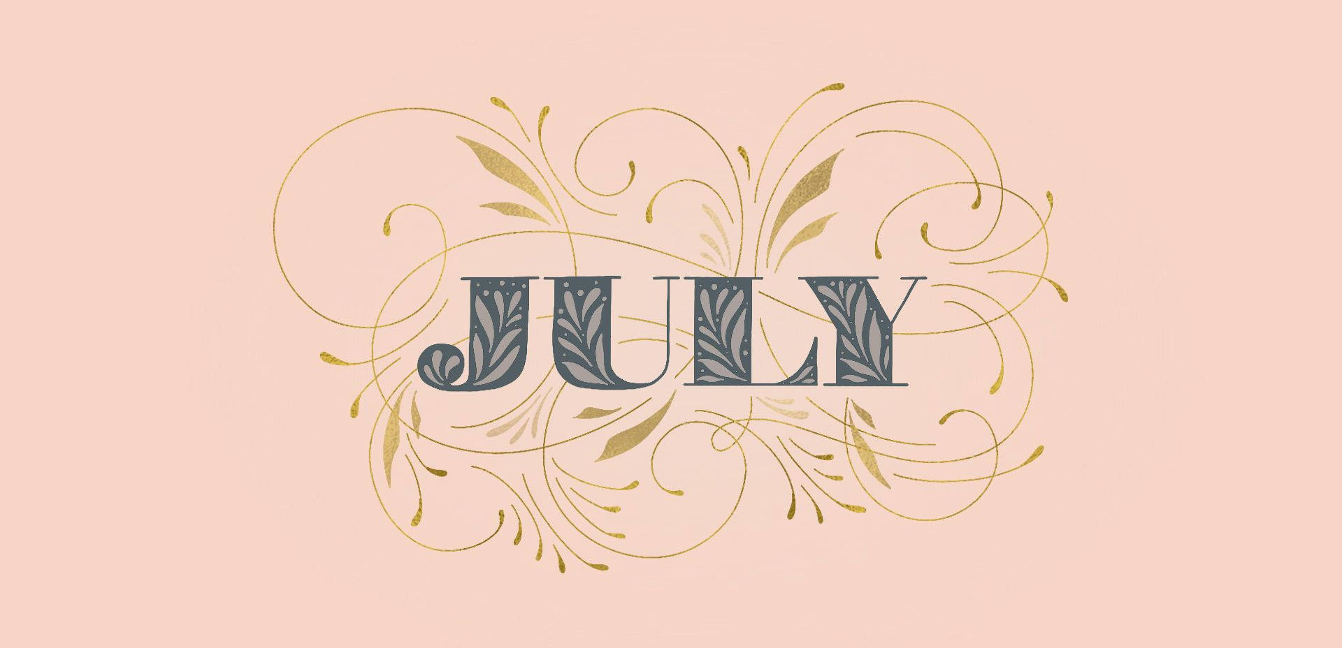 July is full of vibrant colors and beautiful surprises. Wallpaper