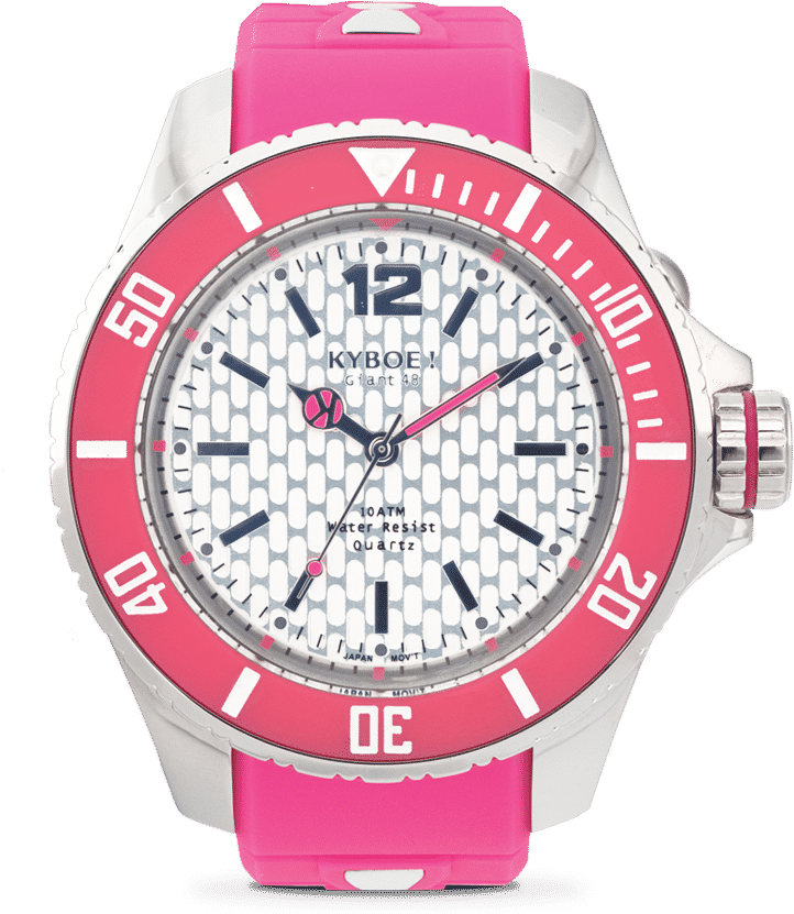 Pink K Y B O E Giant Watch PNG