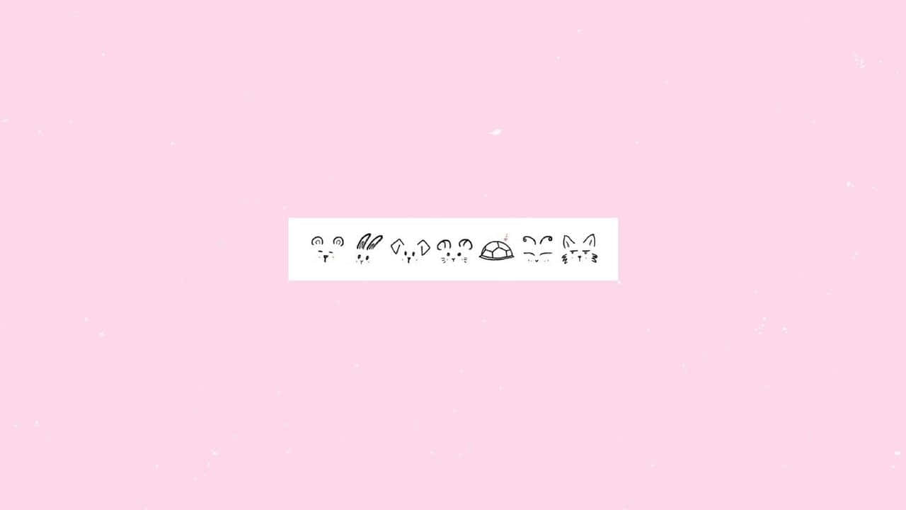 Cute and Lovely Pink Kawaii Background