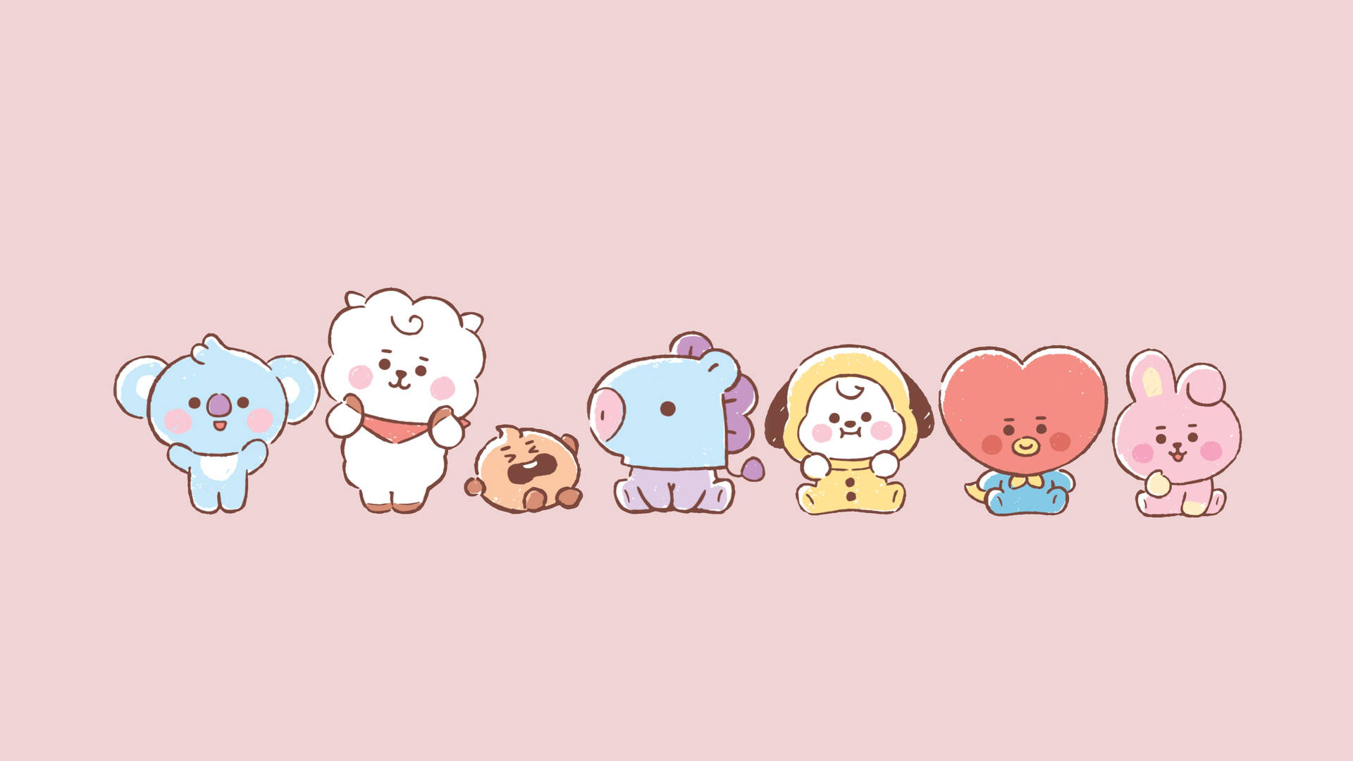Bt21 Wallpaper Discover more 1080p Aesthetic Cute Desktop Iphone  wallpapers http  Bts wallpaper desktop Cute wallpaper for phone Free  wallpaper backgrounds