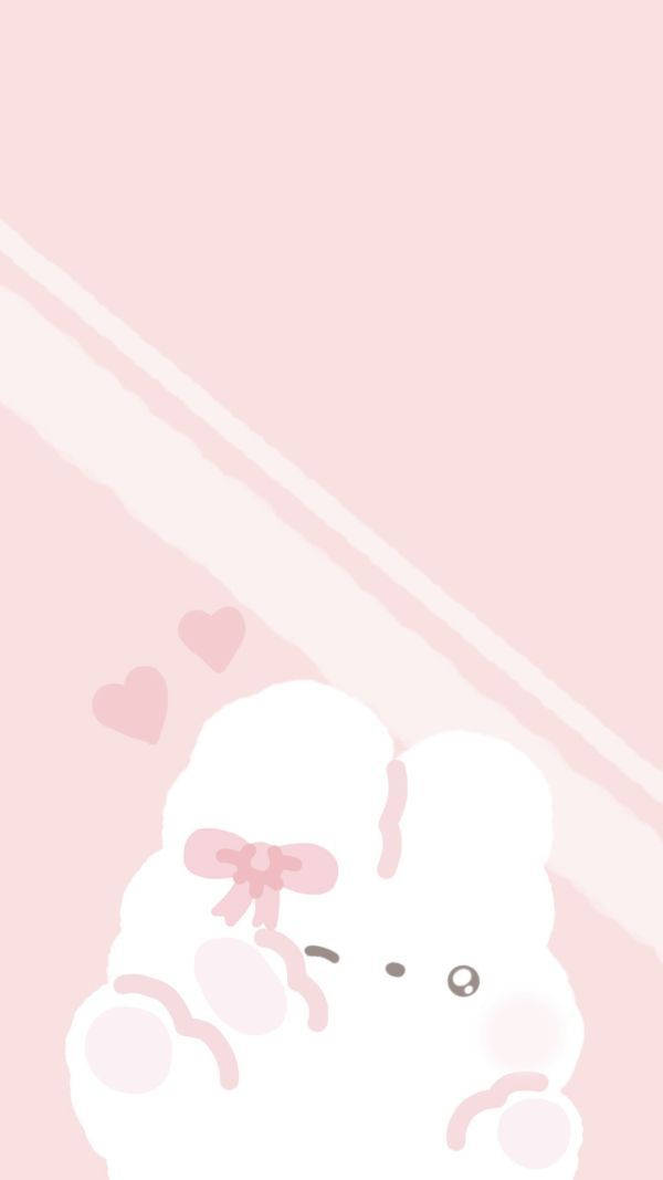 Pink Kawaii Bunny