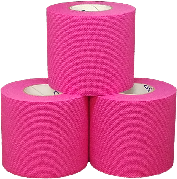 Pink Kinesiology Tape Rolls PNG