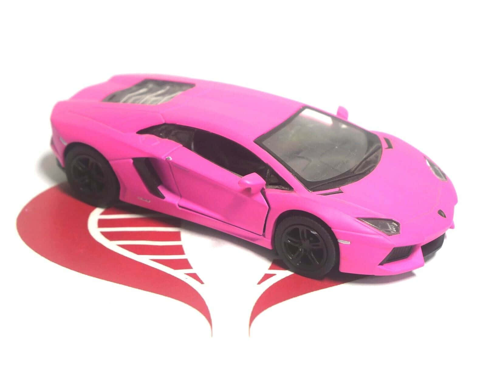 Pink Lamborghini Toy Car Wallpaper