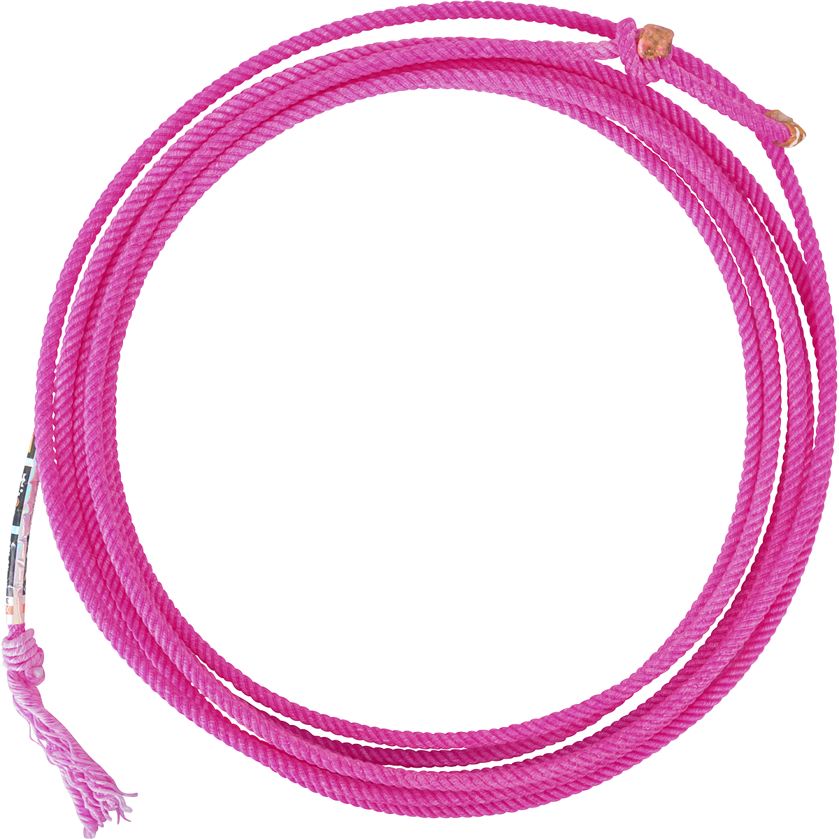 Pink Lasso Rope Coiled PNG