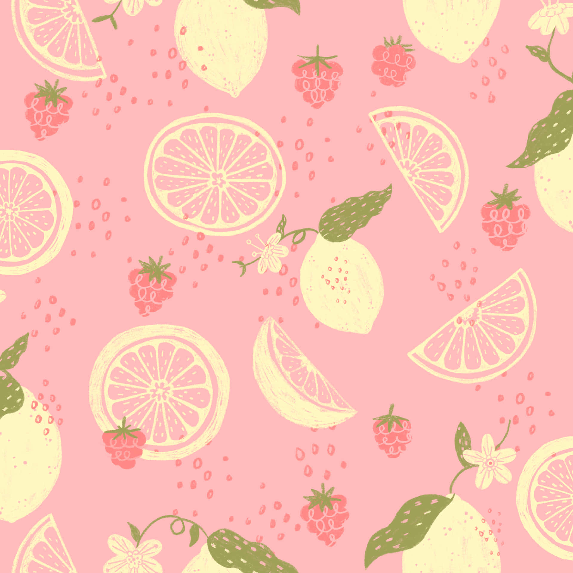 Refreshing Pink Lemonade Wallpaper