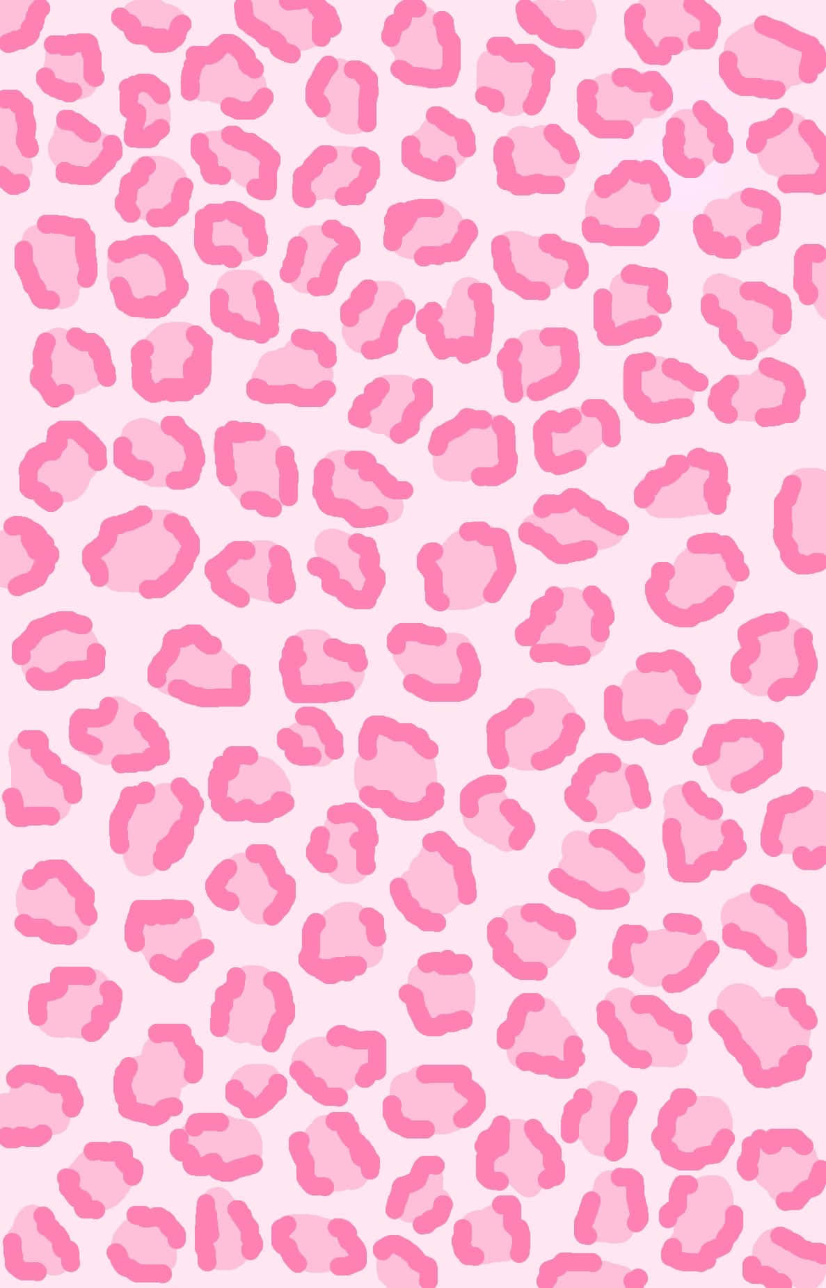 Pink Leopard Print Pattern Wallpaper