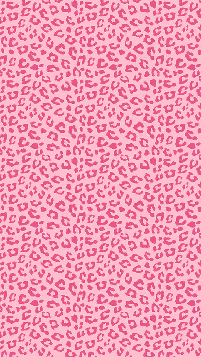 Download A Pink Leopard Print Wallpaper In A Room Wallpaper  Wallpaperscom