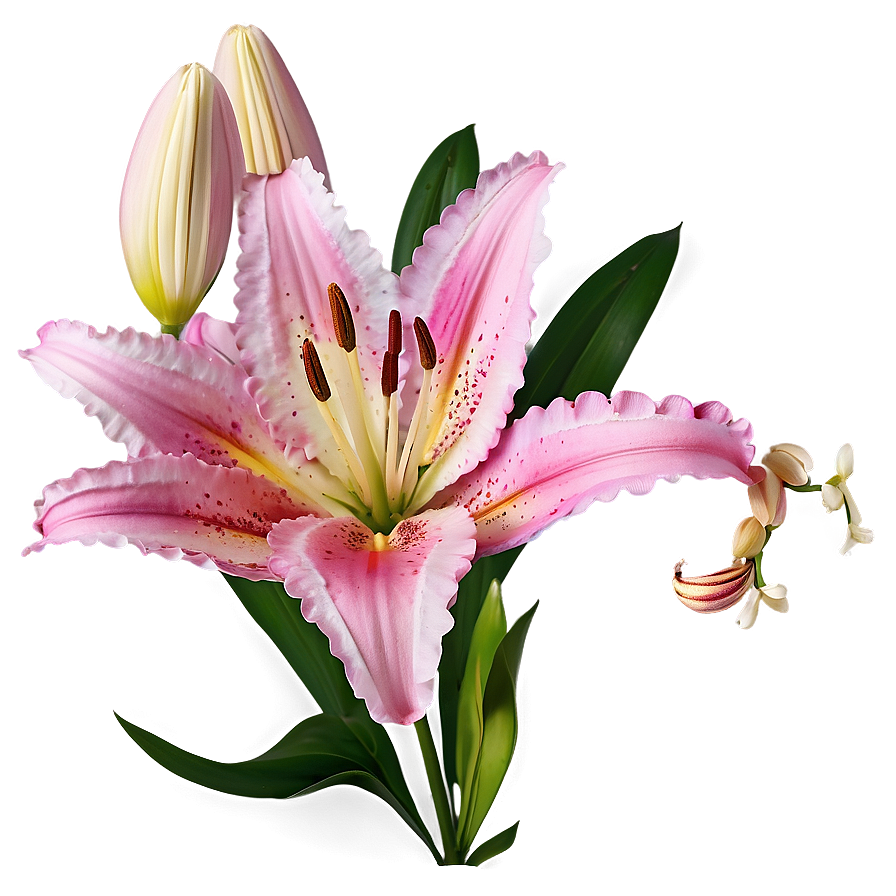 Pink Lily Flower Png Bhp83 PNG