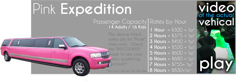 Download Pink Limousine Expedition Rental Details | Wallpapers.com