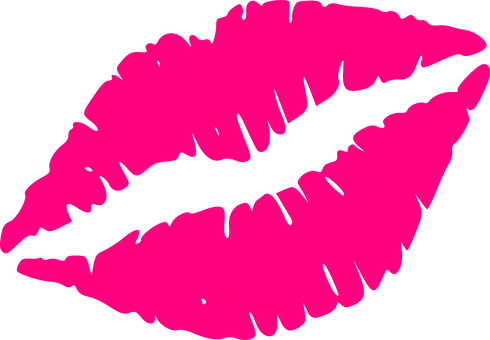 Pink_ Lips_ Vector_ Art PNG