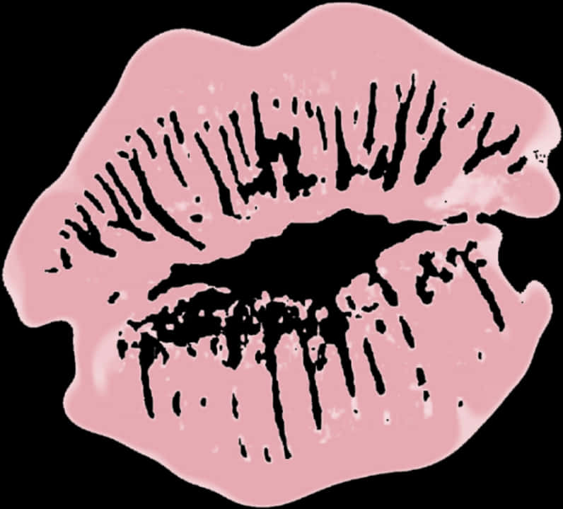 Pink_ Lipstick_ Kiss_ Mark PNG