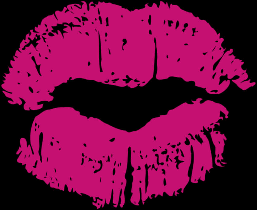 Download Pink Lipstick Kiss Mark | Wallpapers.com