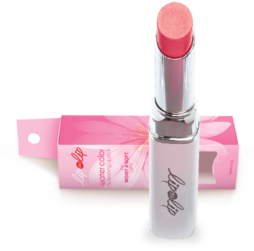 Pink Lipstick Product Display PNG