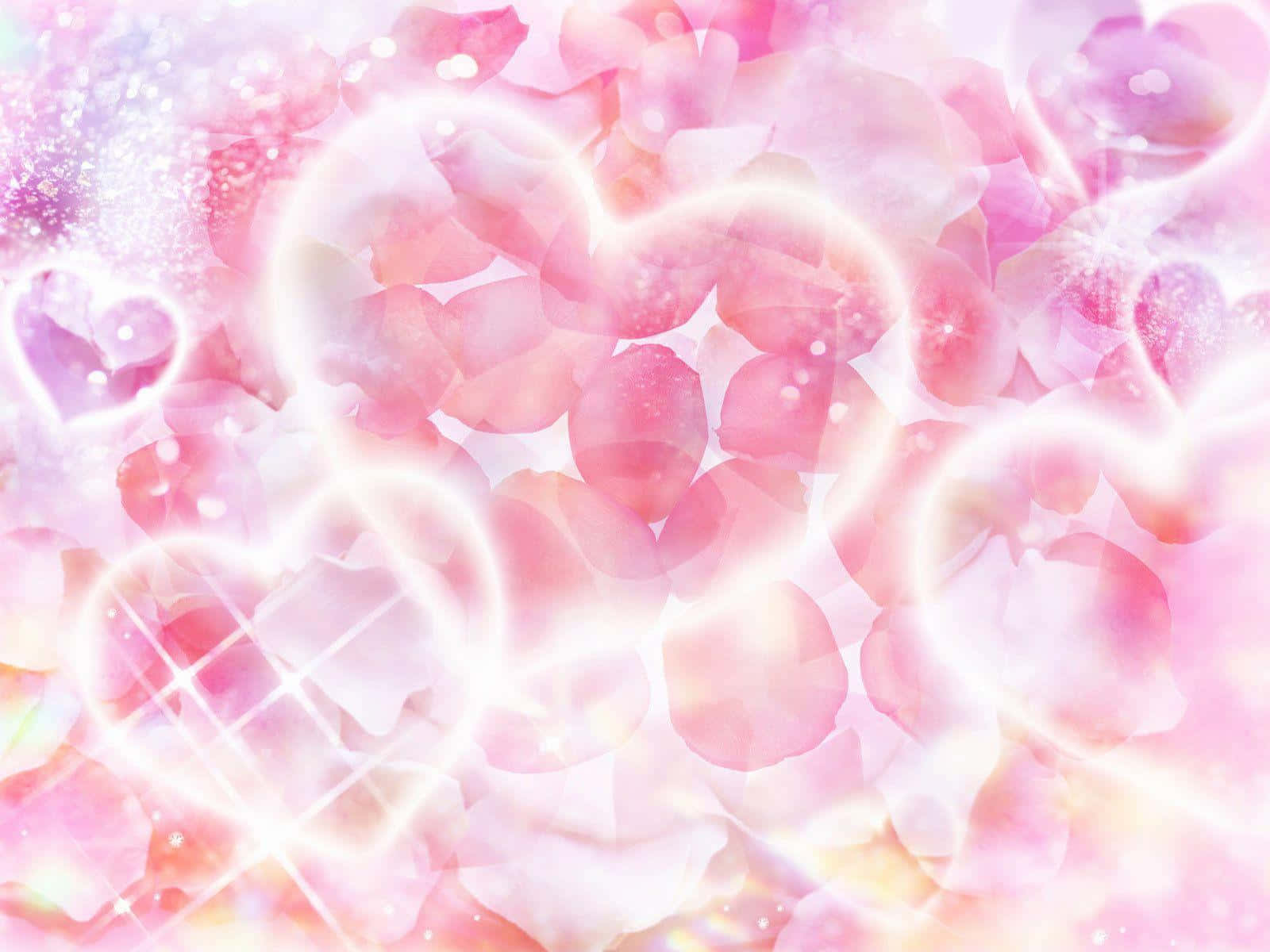 Enraptured by Pink Love Wallpaper