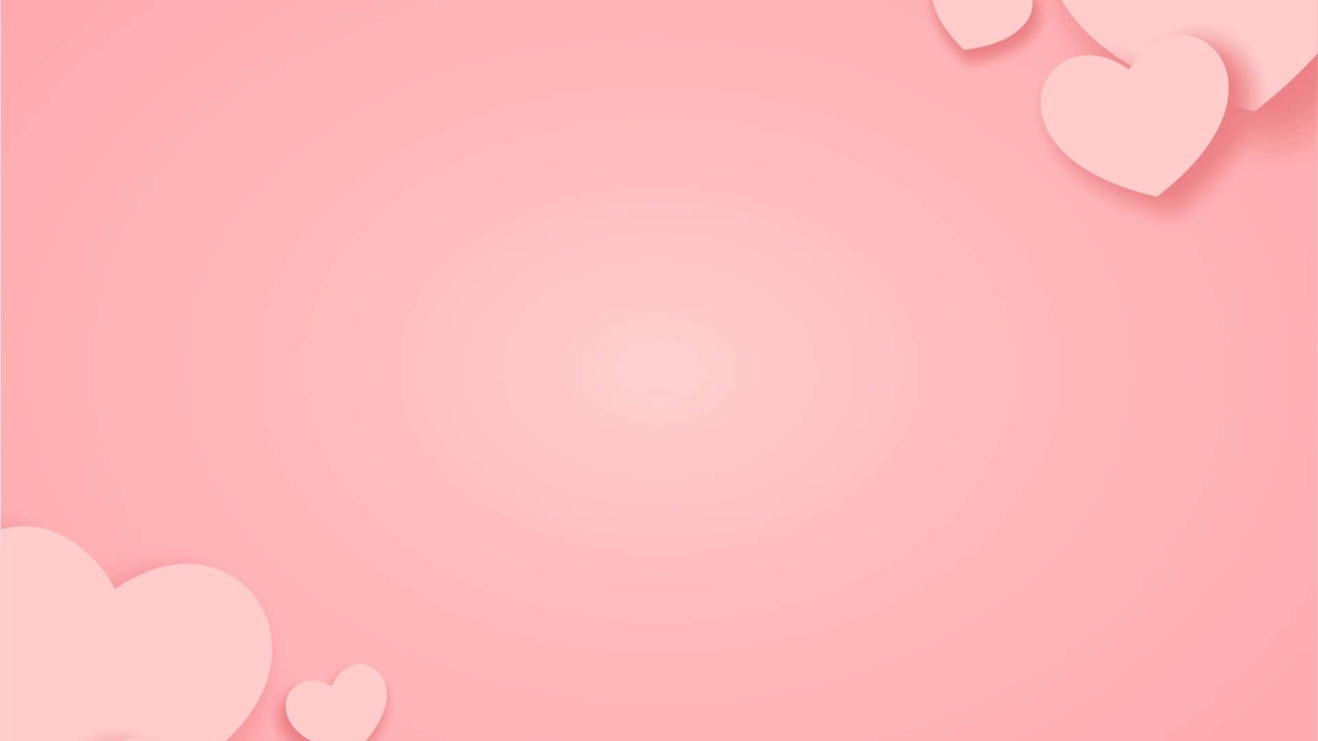 Pink Love - Heartfelt Wallpaper Wallpaper