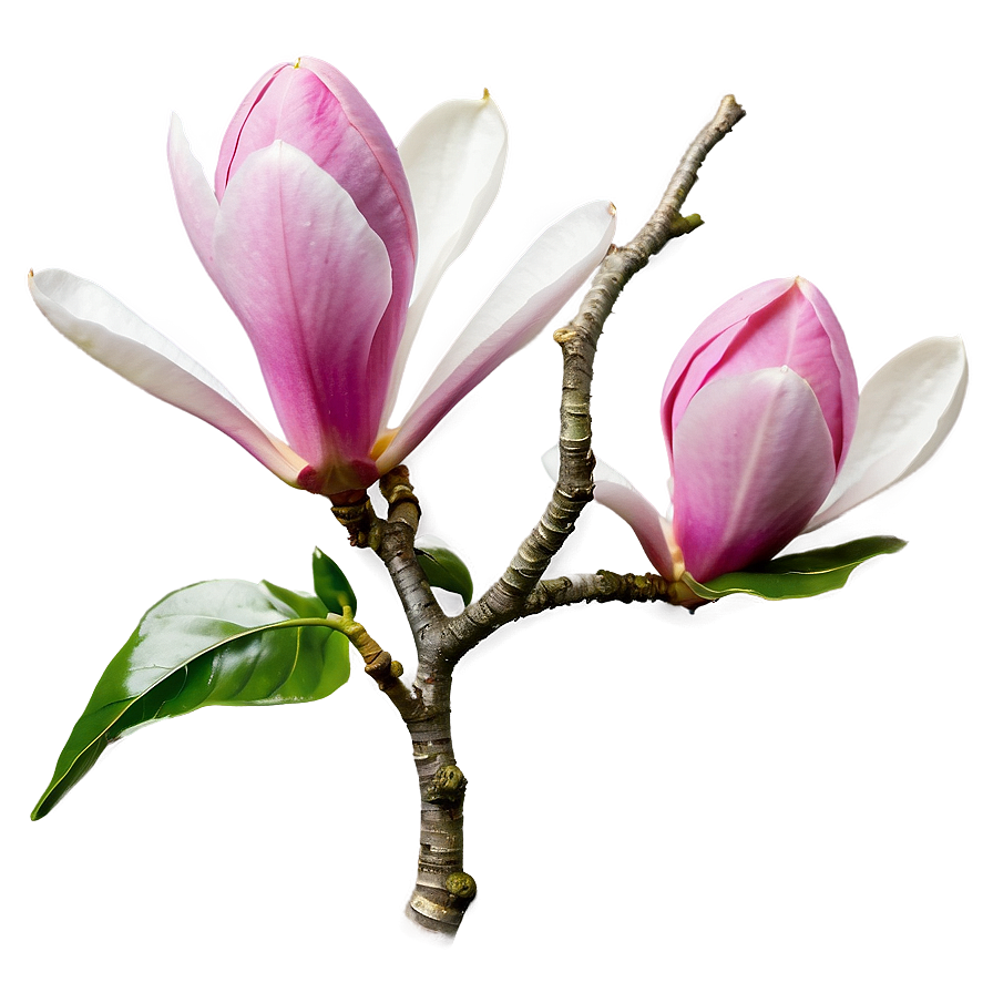 Pink Magnolia Splendor Png Hur PNG