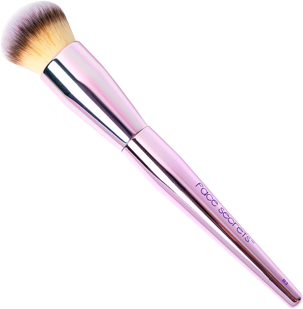 Pink Makeup Brush Face Secrets PNG