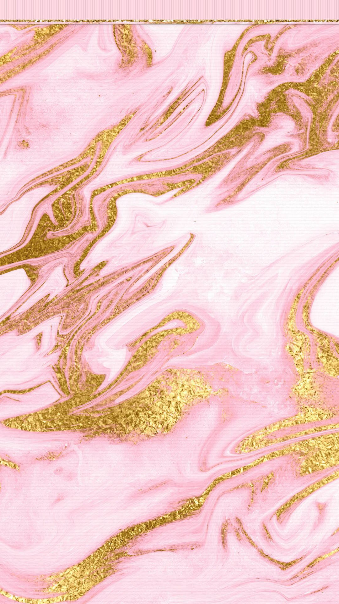 Pink Marble Glazed With Gold Wallpaper