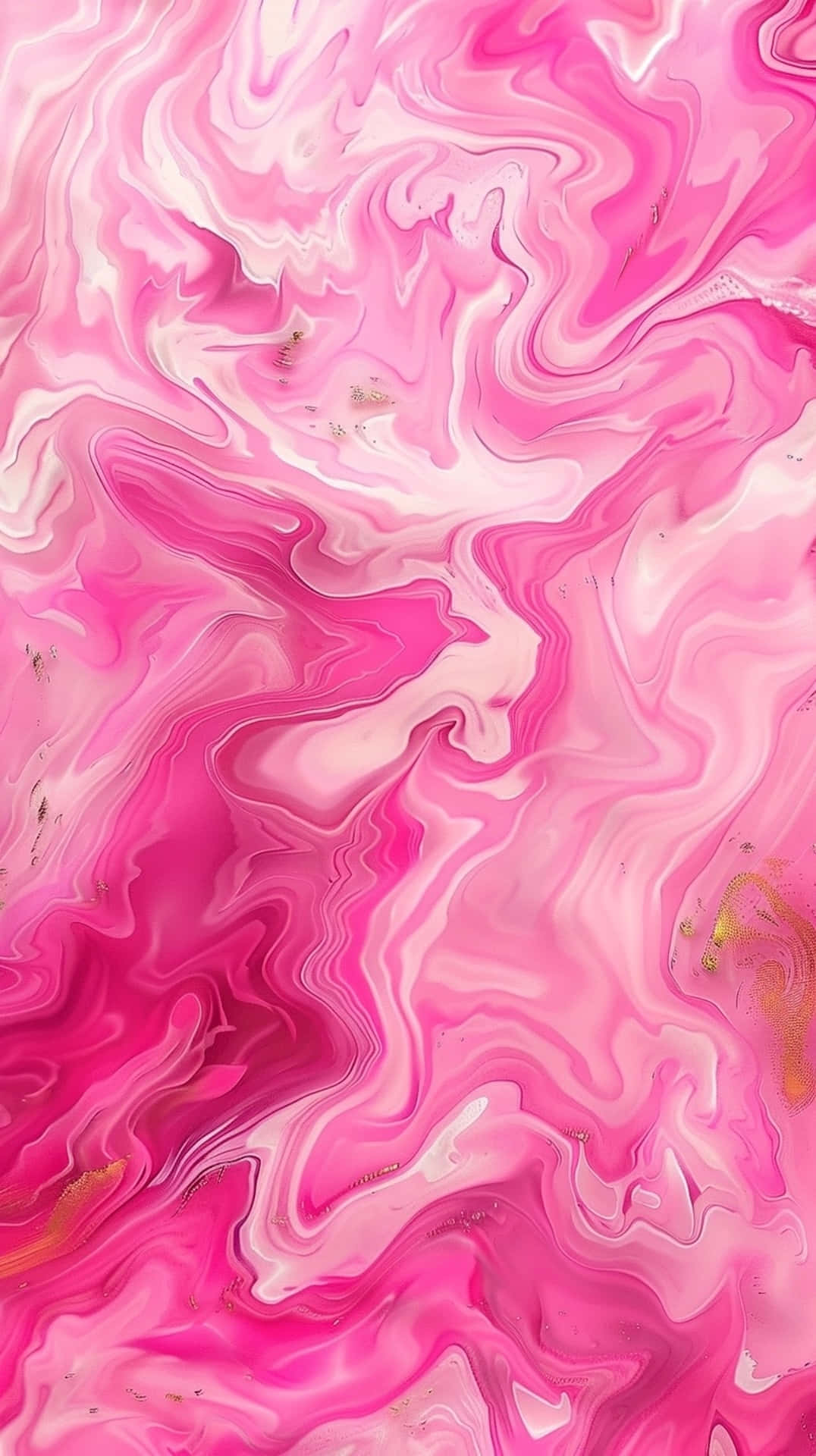 Pink Marble Swirl Pattern Wallpaper