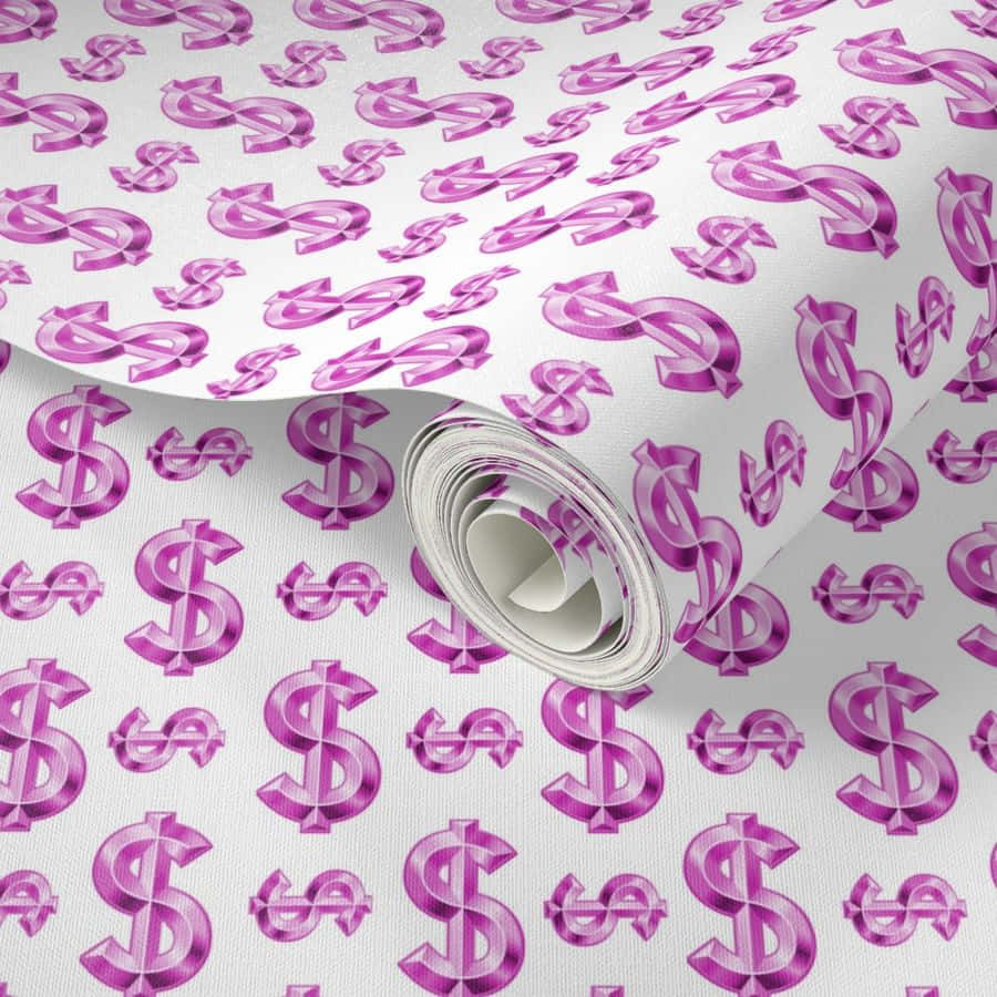 "Turn your dreams into reality with Pink Money!" Wallpaper