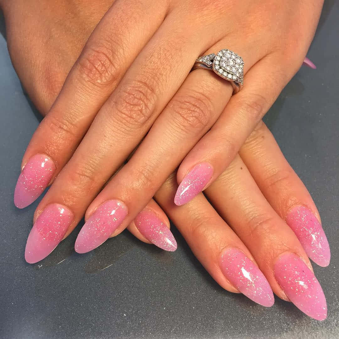 Gorgeous Pink Nails Design Inspiration Wallpaper