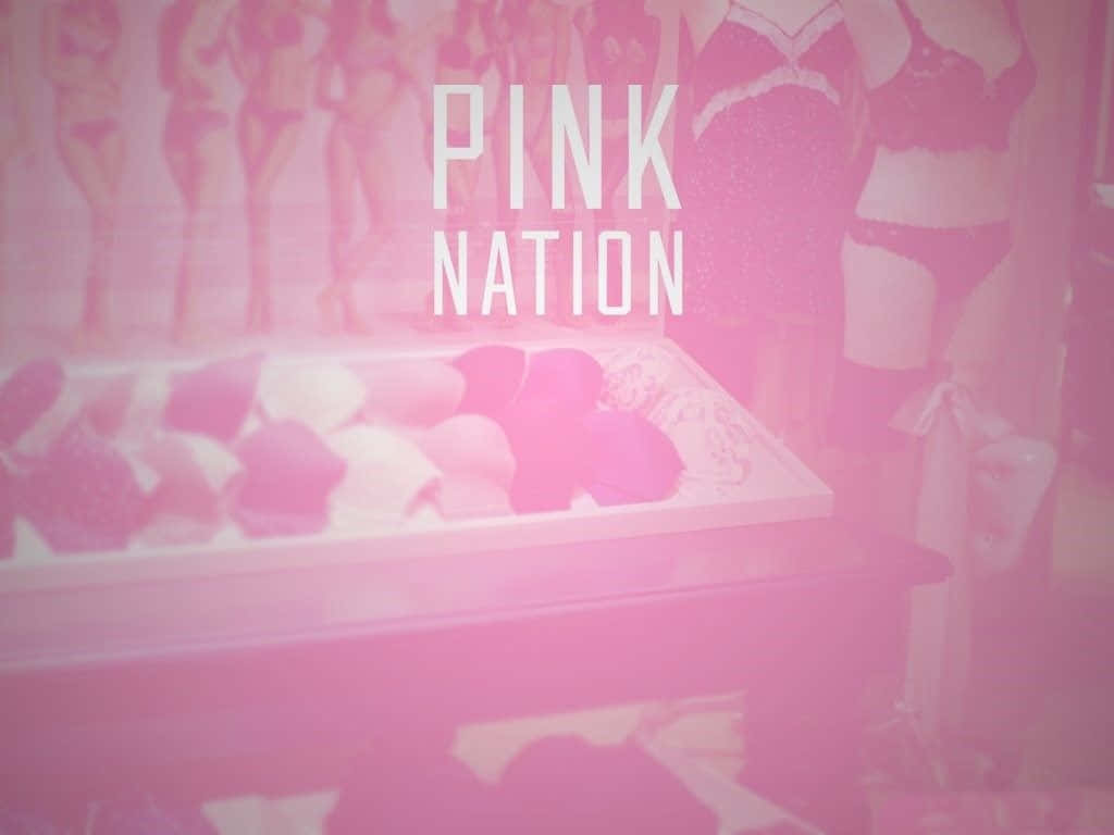 Bliv medlem af Pink Nation og deltag i bevægelsen. Wallpaper