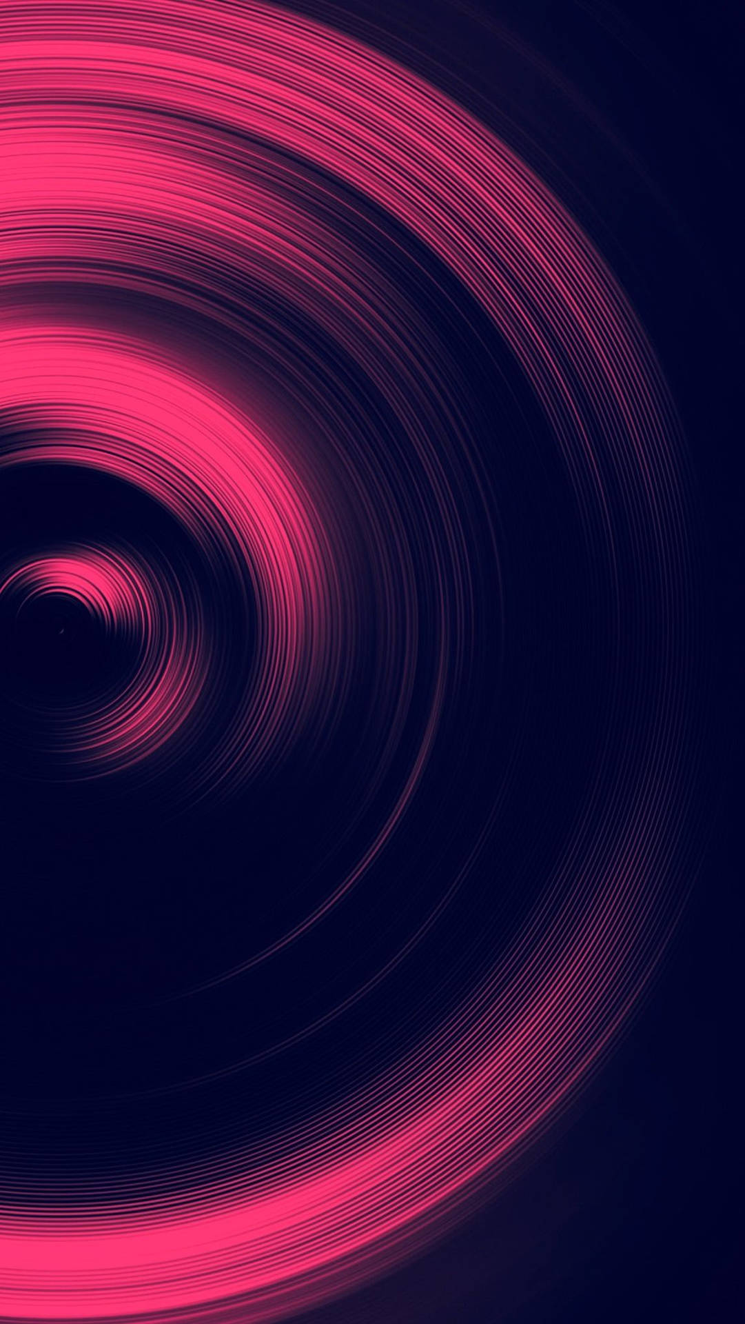 Pink Neon Spiral Iphone 2021 Wallpaper