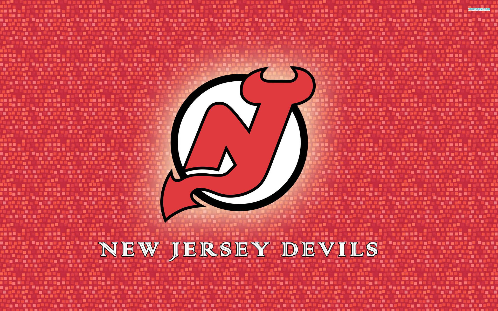 Pink New Jersey Devils Logo HD Wallpaper Wallpaper