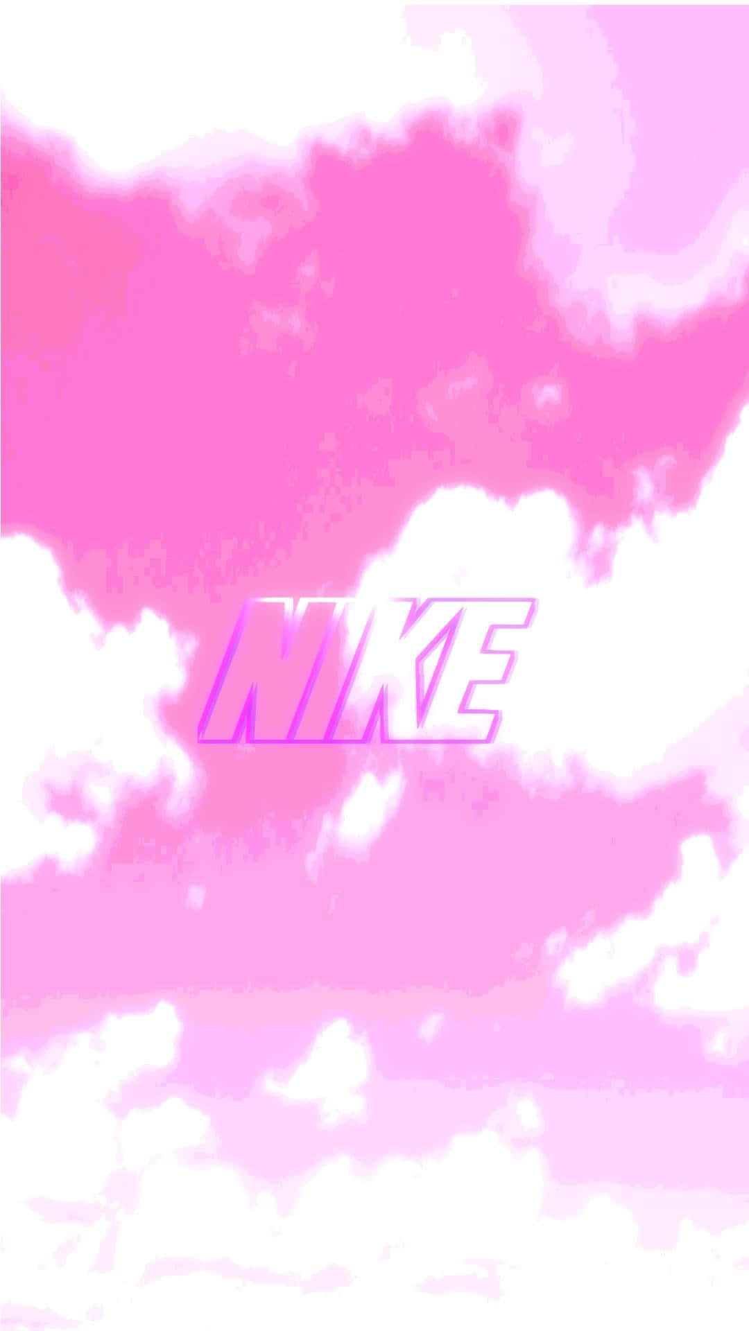 Pink Nike Clouds Aesthetic Wallpaper