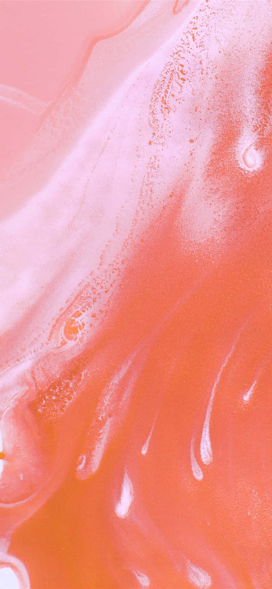 Pink Orange Aesthetic Abstract Wallpaper