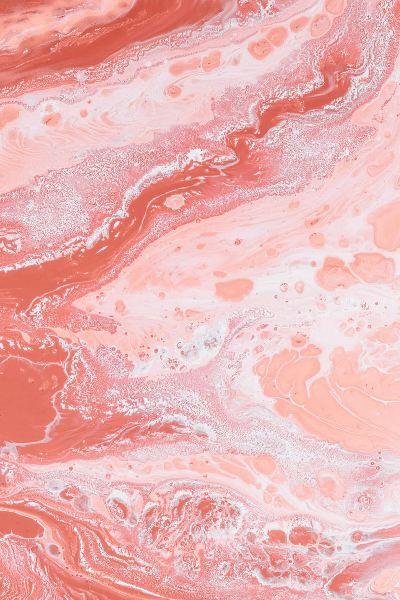 Pink Orange Marble Aesthetic Texture Wallpaper