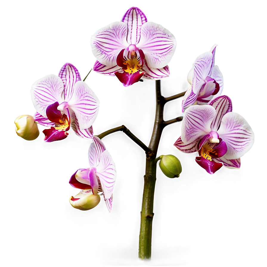 Pink Orchids Png 05242024 PNG