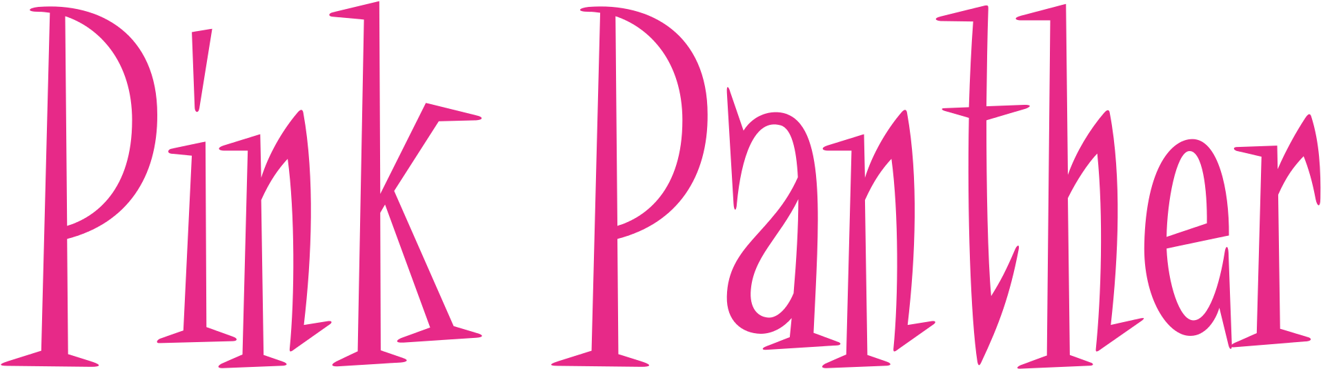 Pink Panther Logo PNG
