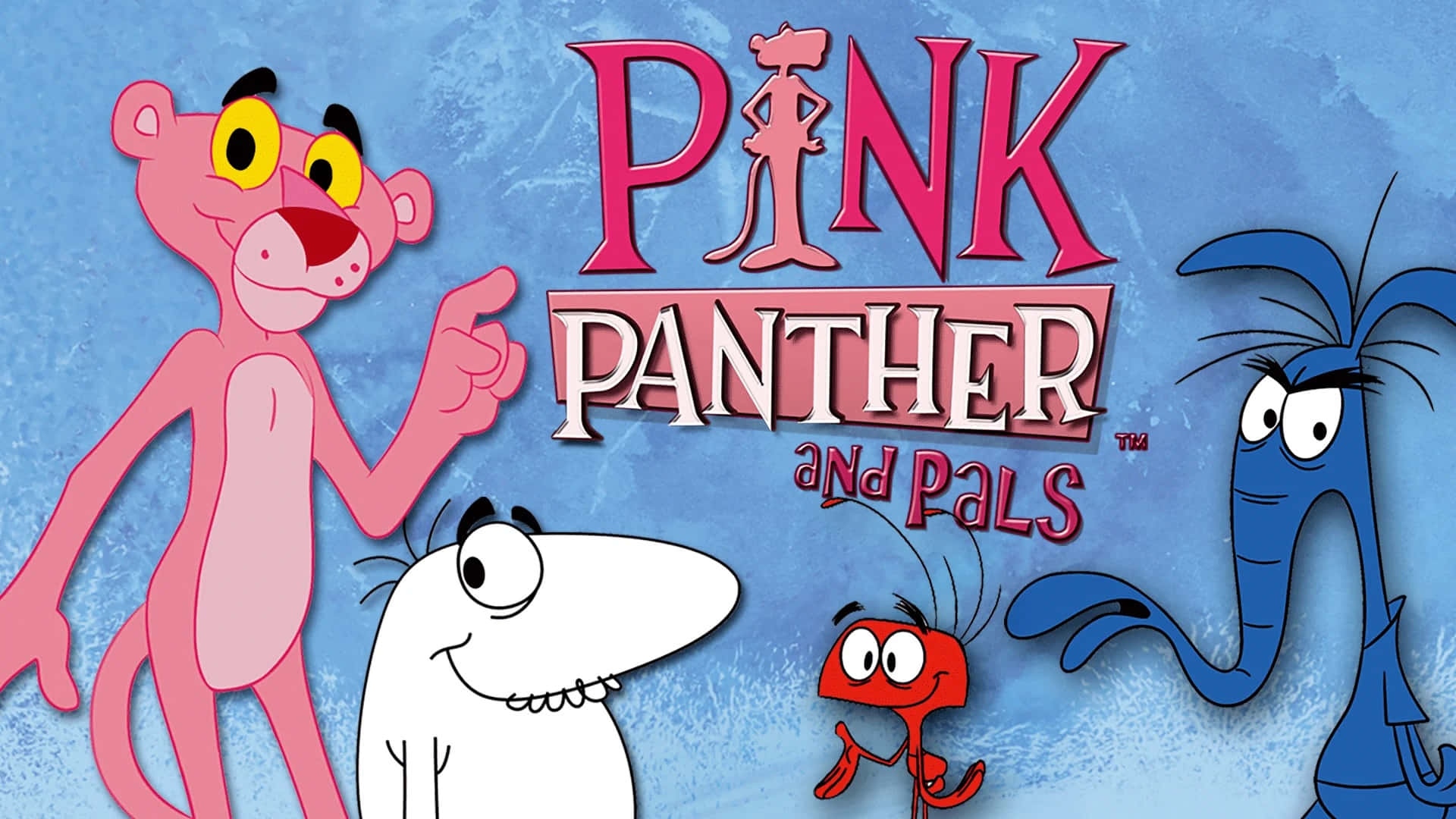 Pink Pantherand Pals Animated Characters Wallpaper