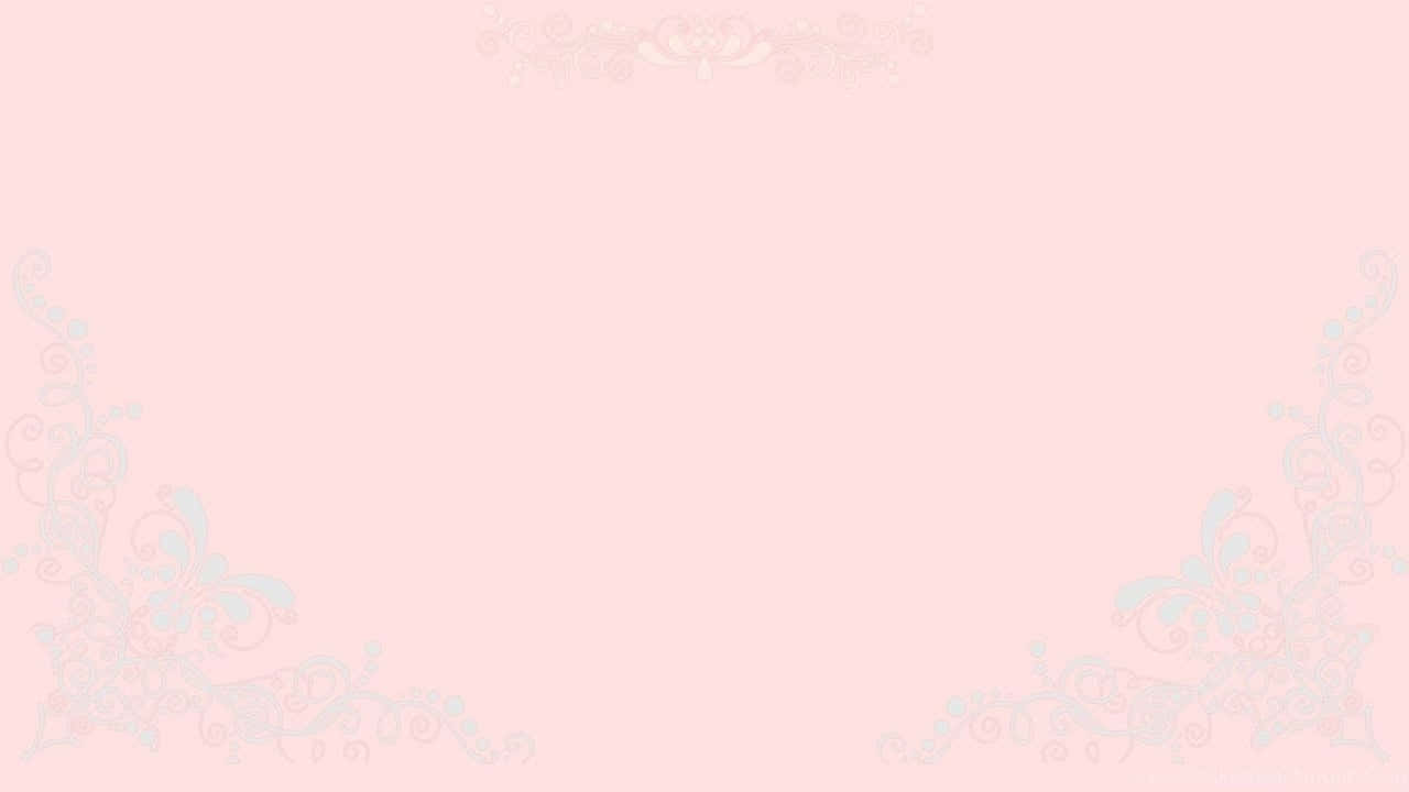 Faint Decal Print Pink Pastel Background
