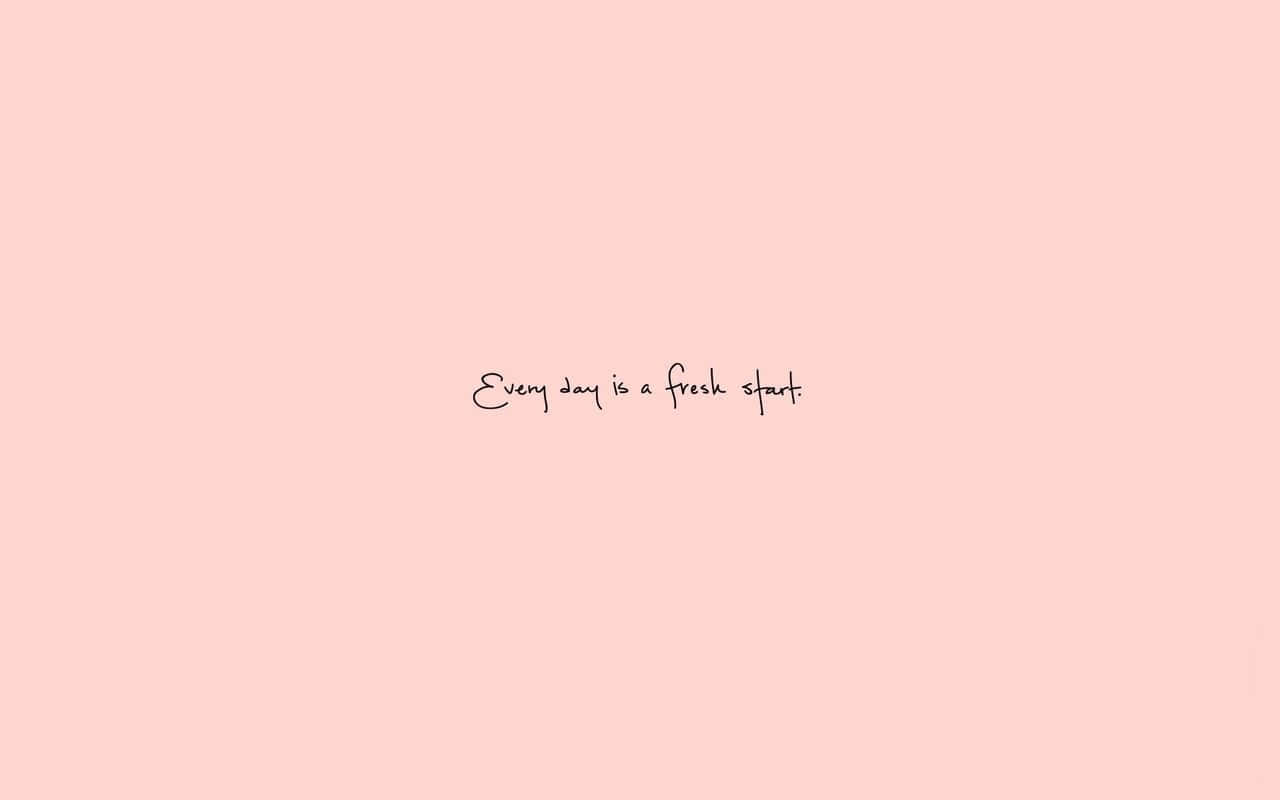Peachy Pink Pastel Text Background