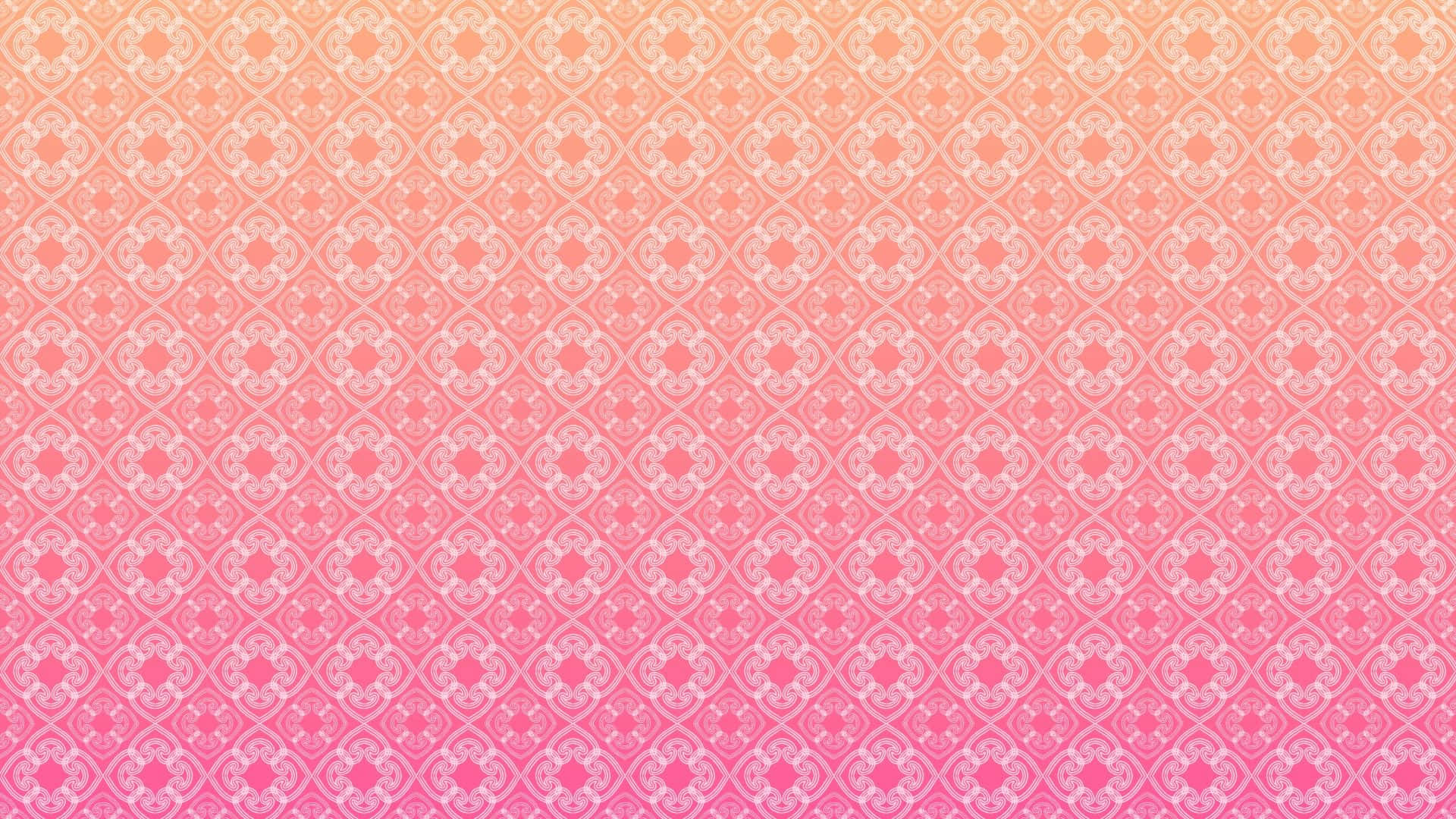 Vibrant Pink Abstract Pattern Wallpaper
